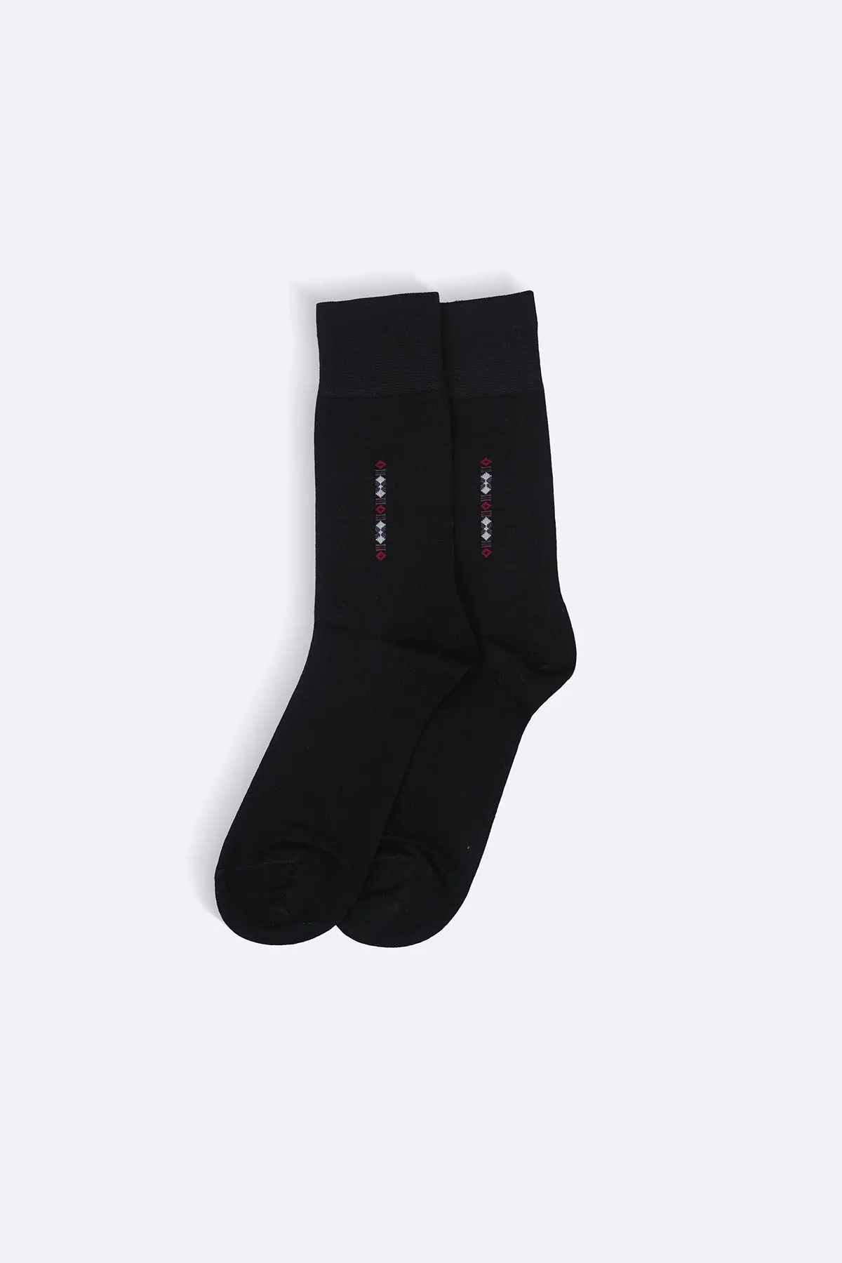 Mercerized Crew Socks 1