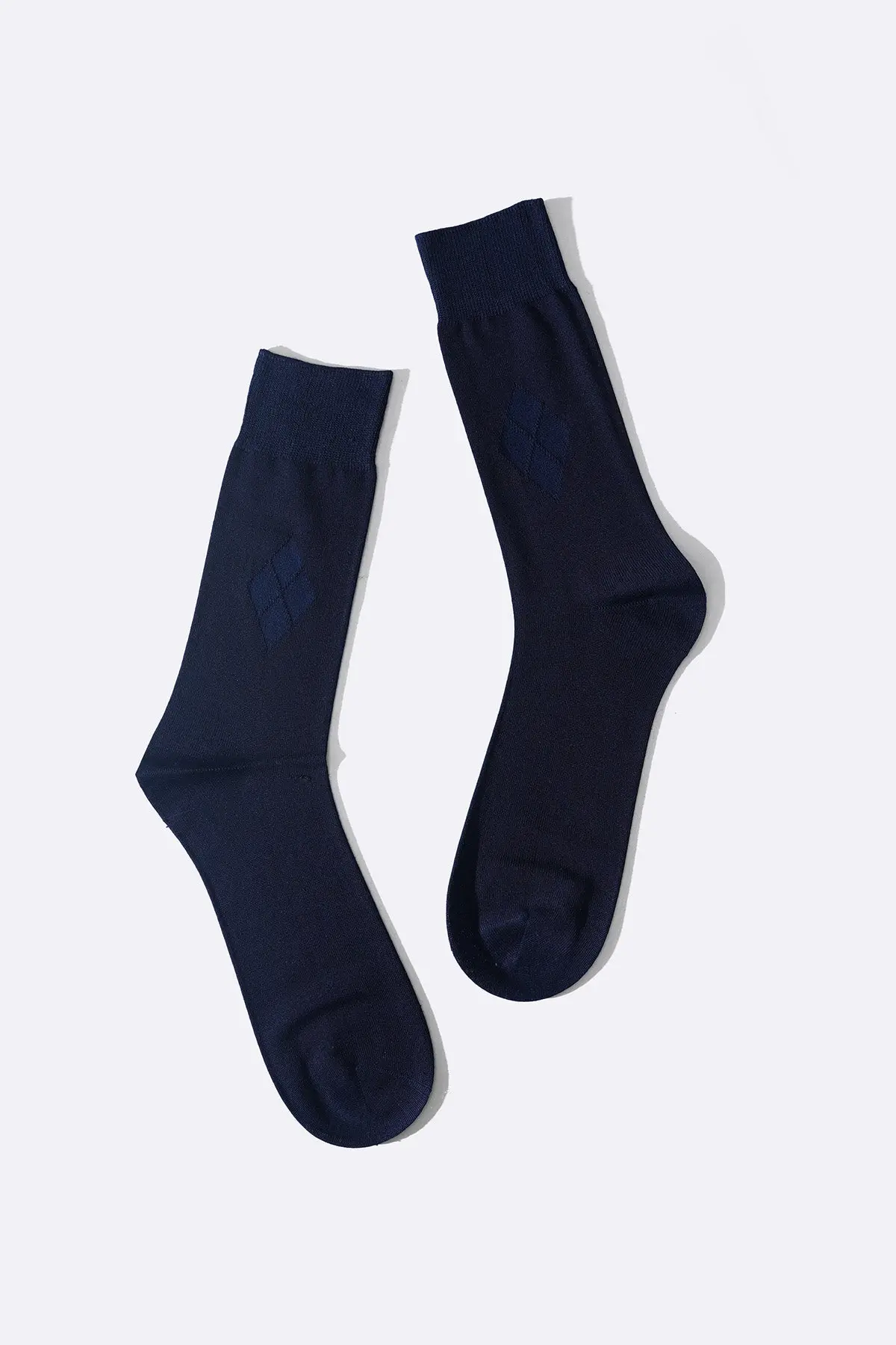 Mercerized Crew Socks 1