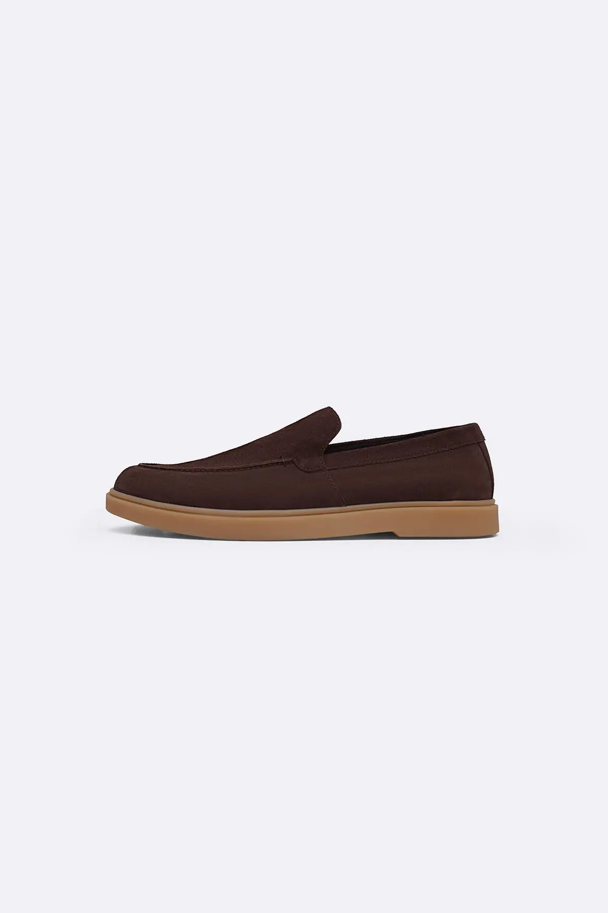 Suede Leather Slip-On Loafers 1