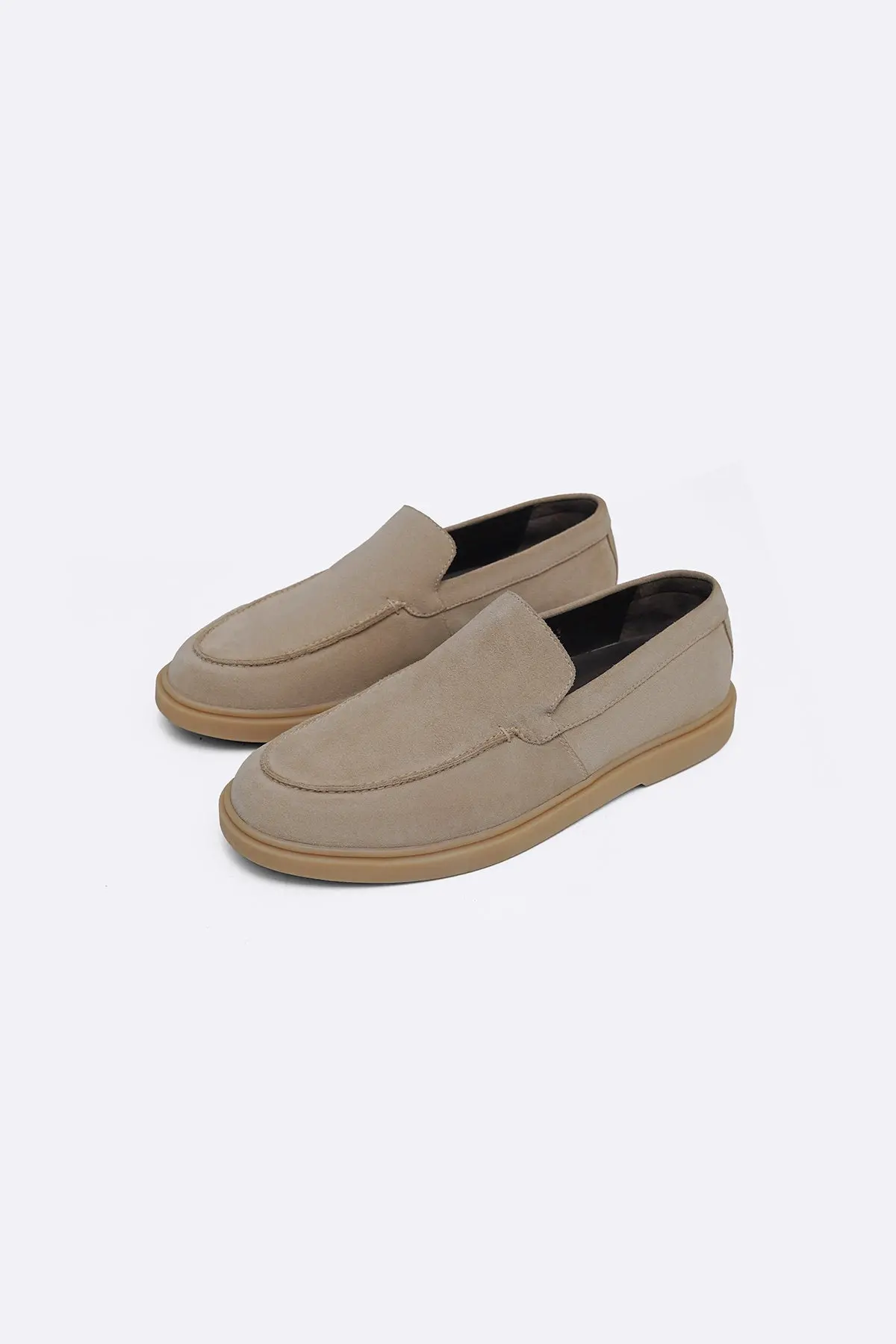 Suede Leather Slip-On Loafers 6