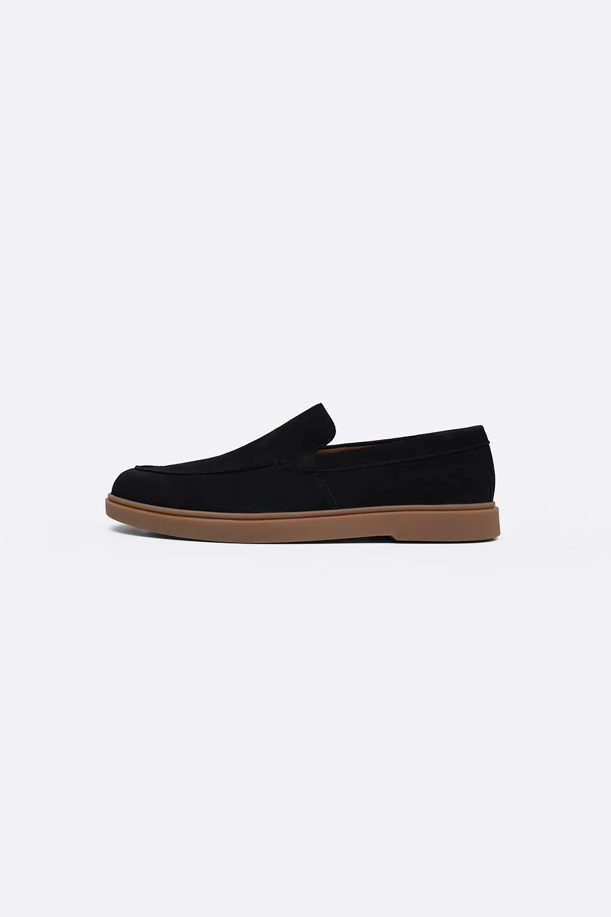 Nubuck Leather Loafers 1