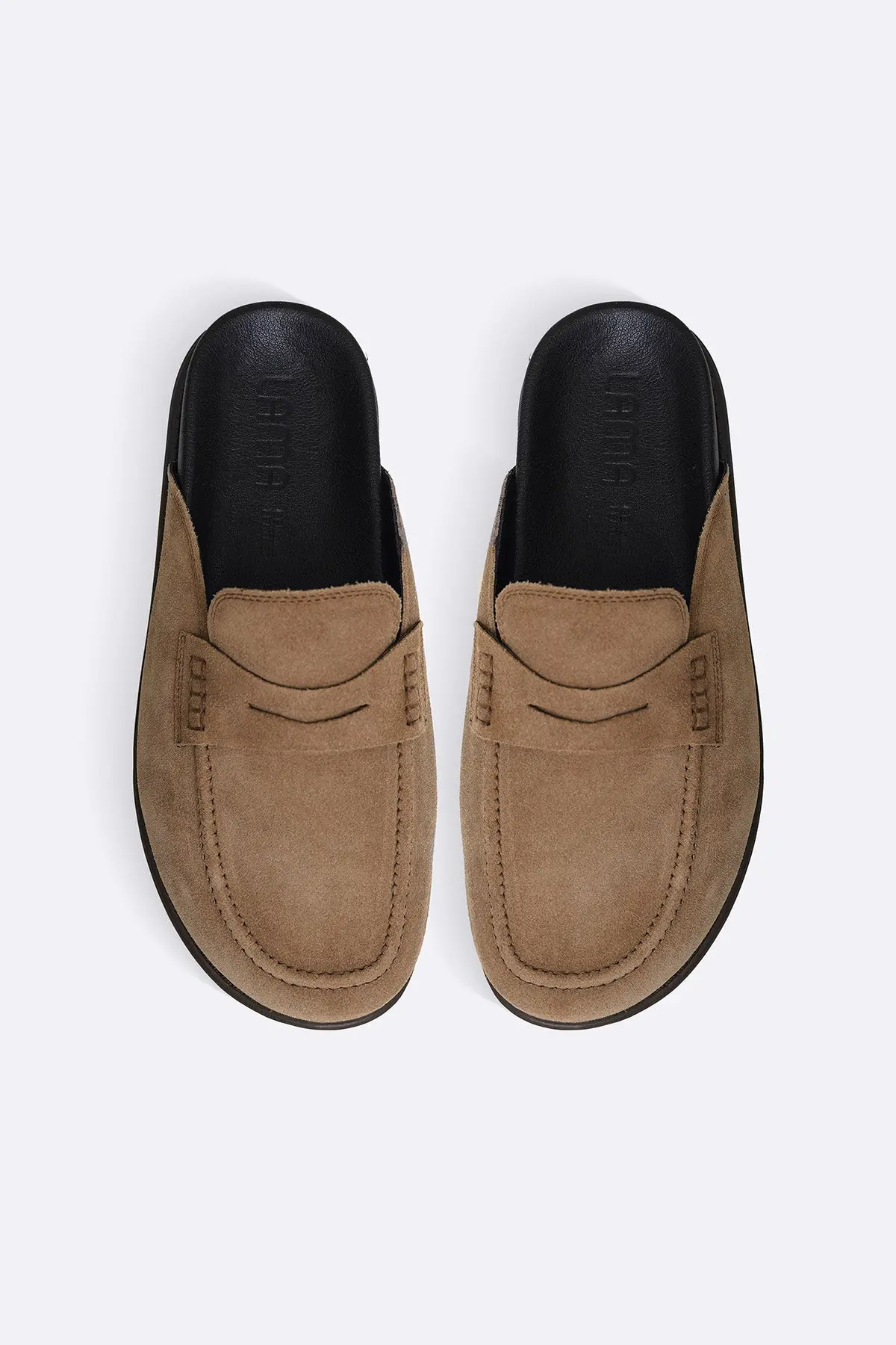Suede Leather Mules 1