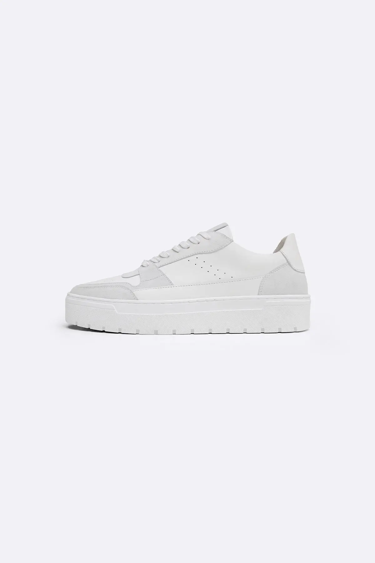 Leather Chunky Sneakers 1