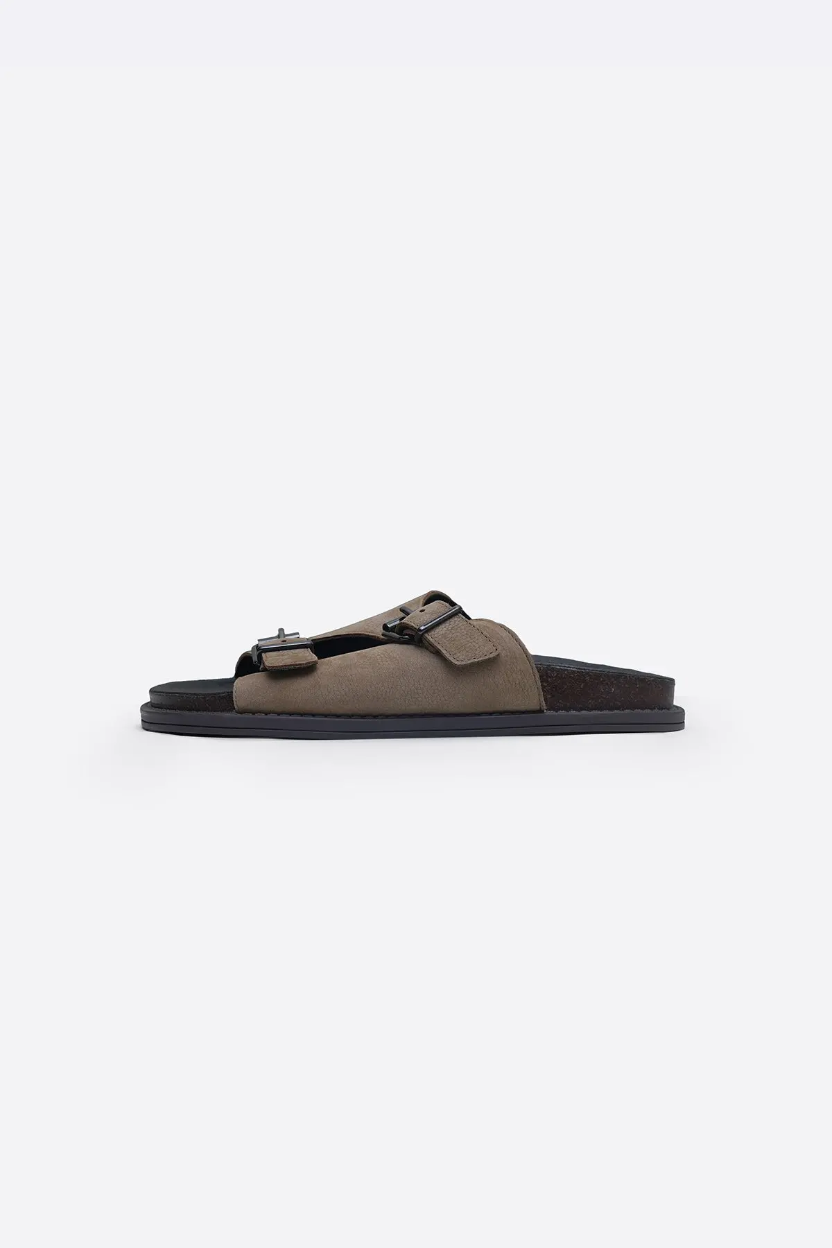 Vanta Leather Slides 1