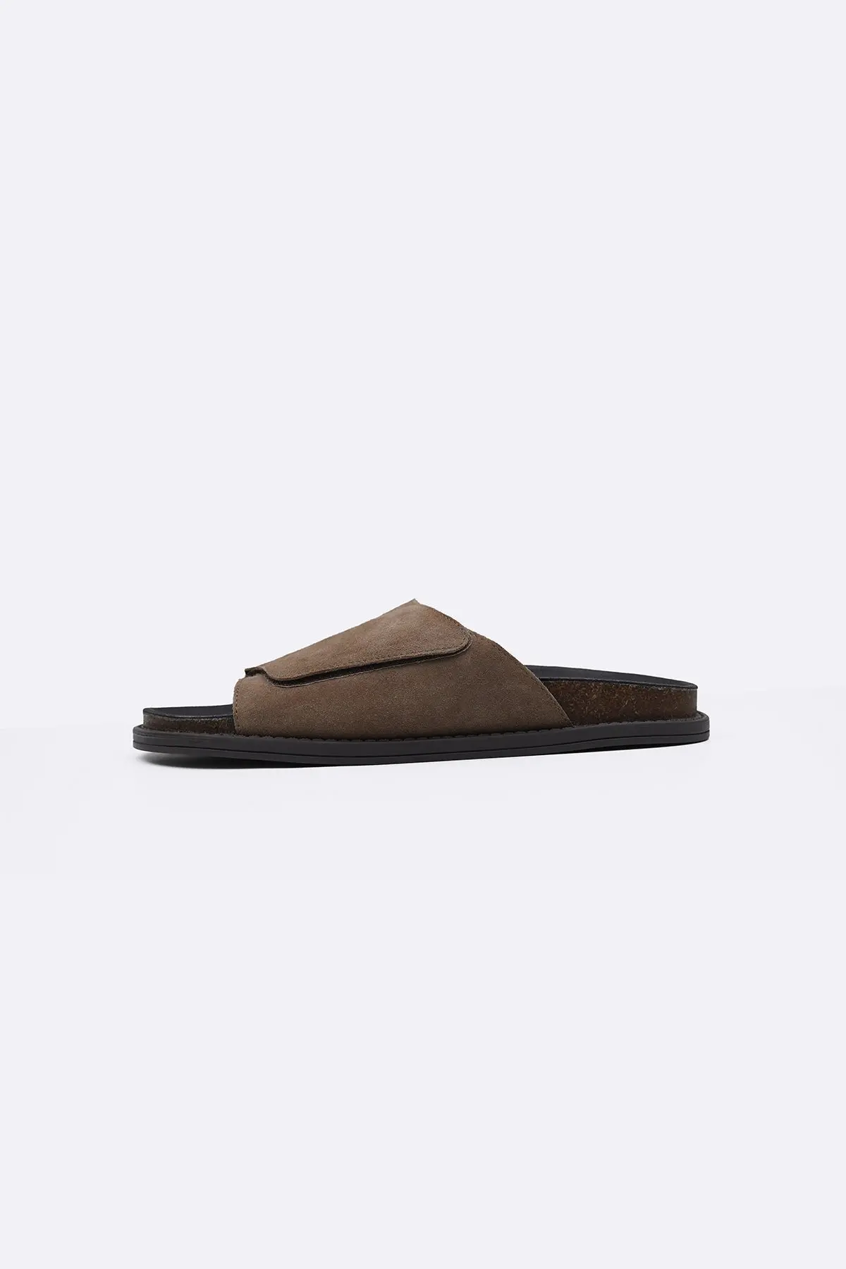 Mono Suede Slides 1