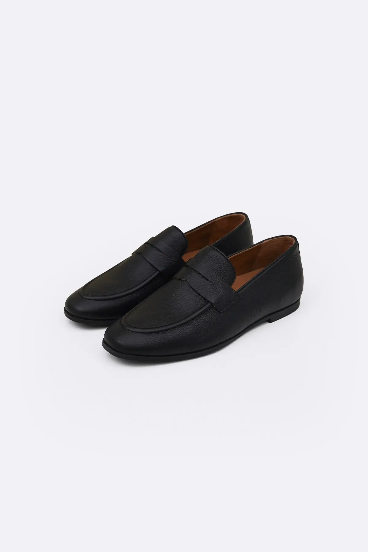 Leather Penny Loafers 1