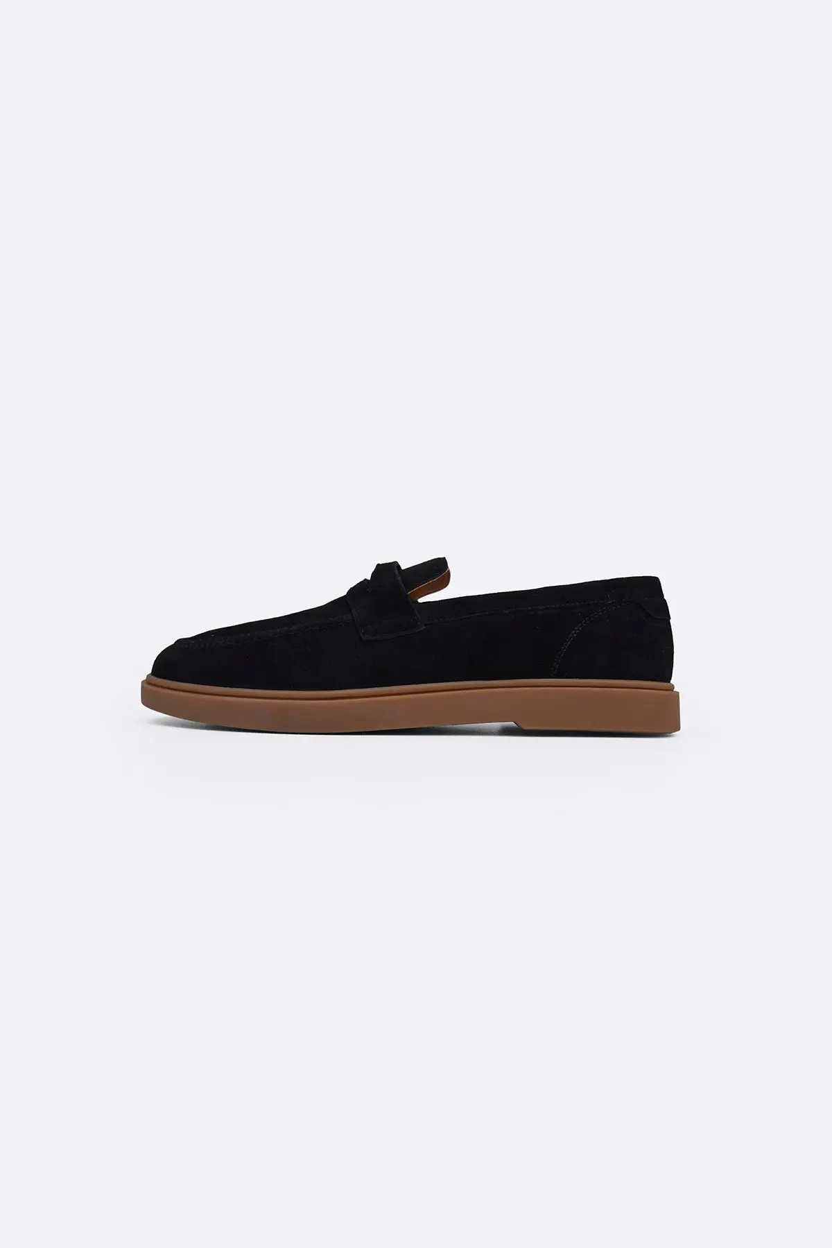 Suede Penny Loafers 1