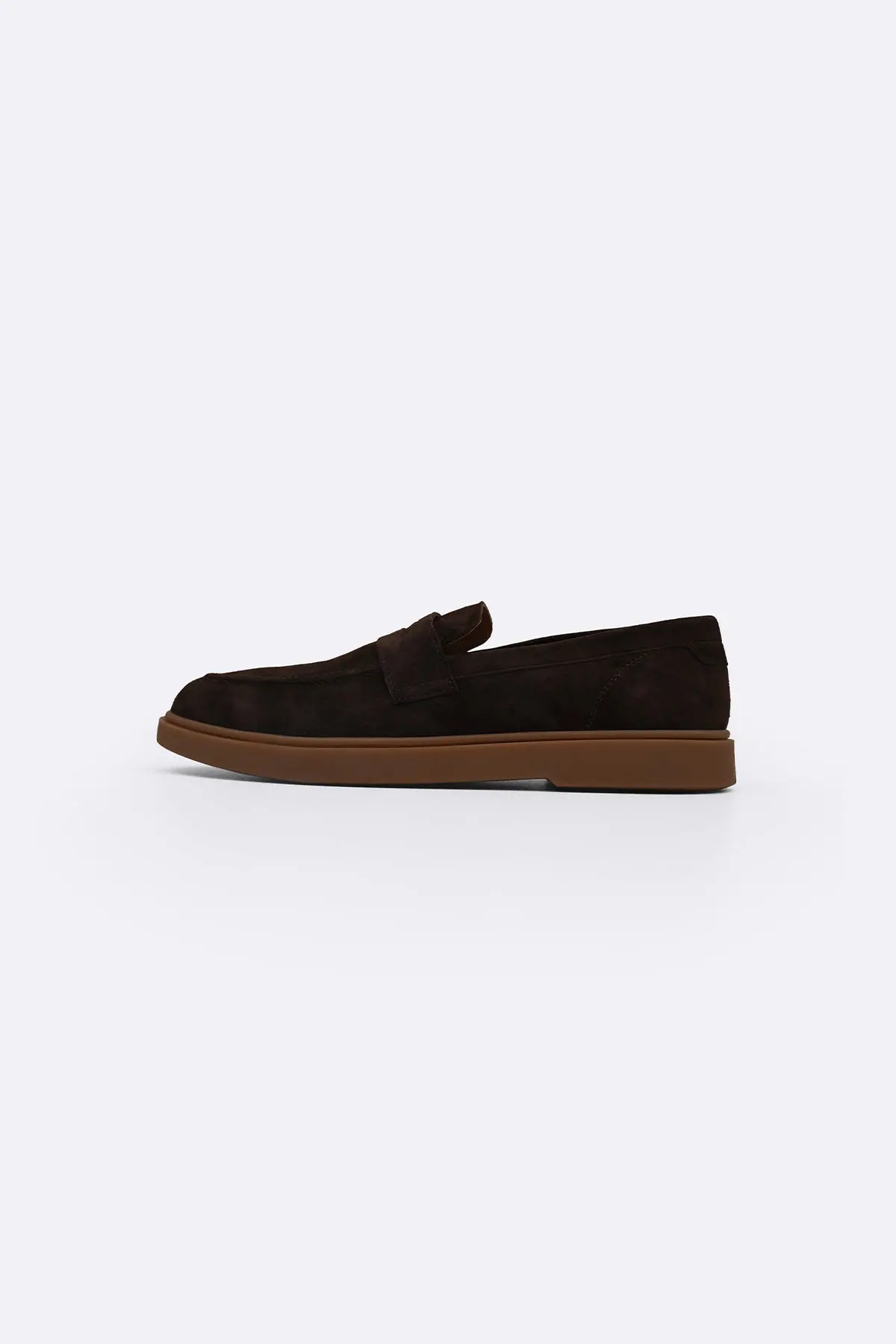 Suede Penny Loafers 1