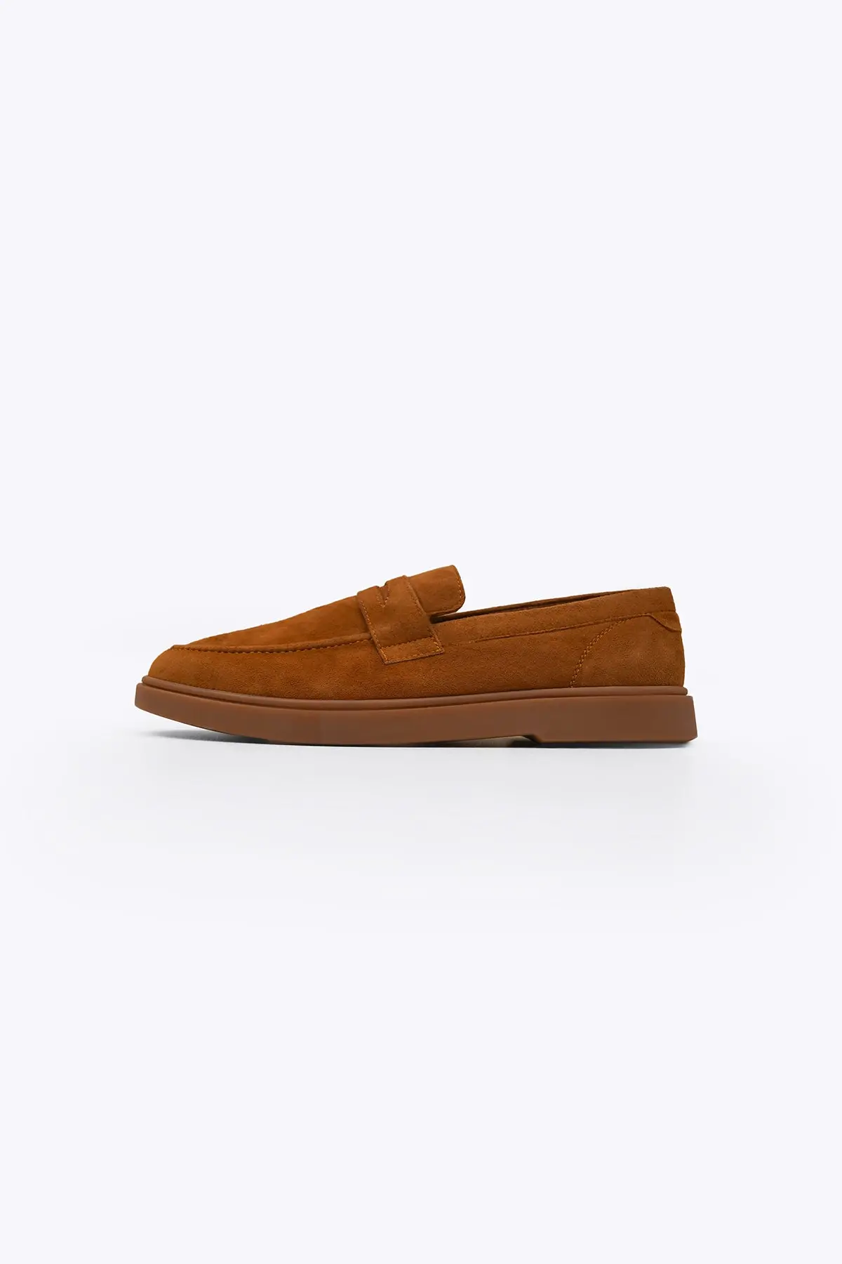 Suede Penny Loafers 1
