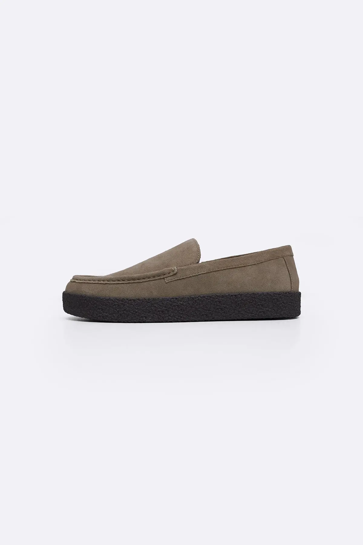 Suede Leather Slip-On Loafer 1