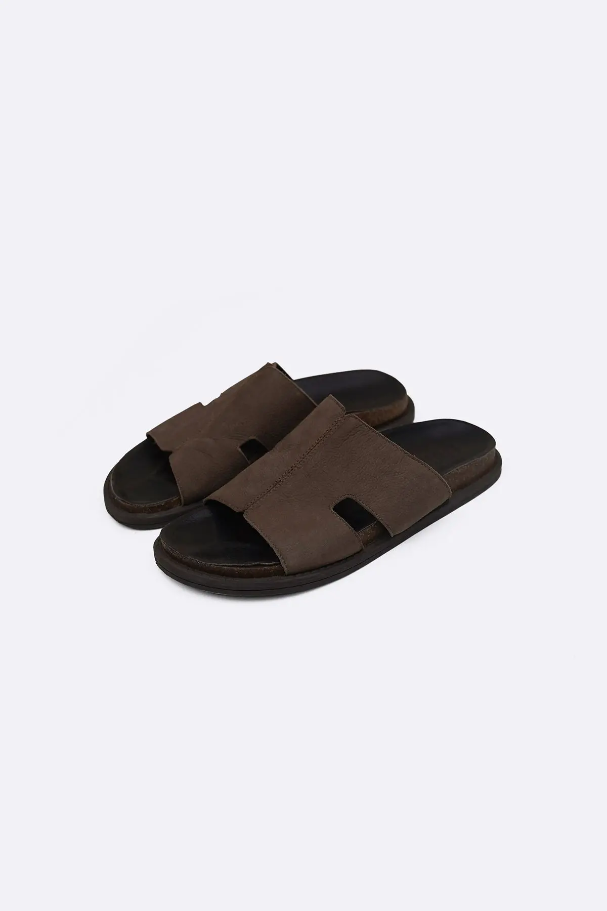 Leather Casual Slides 1