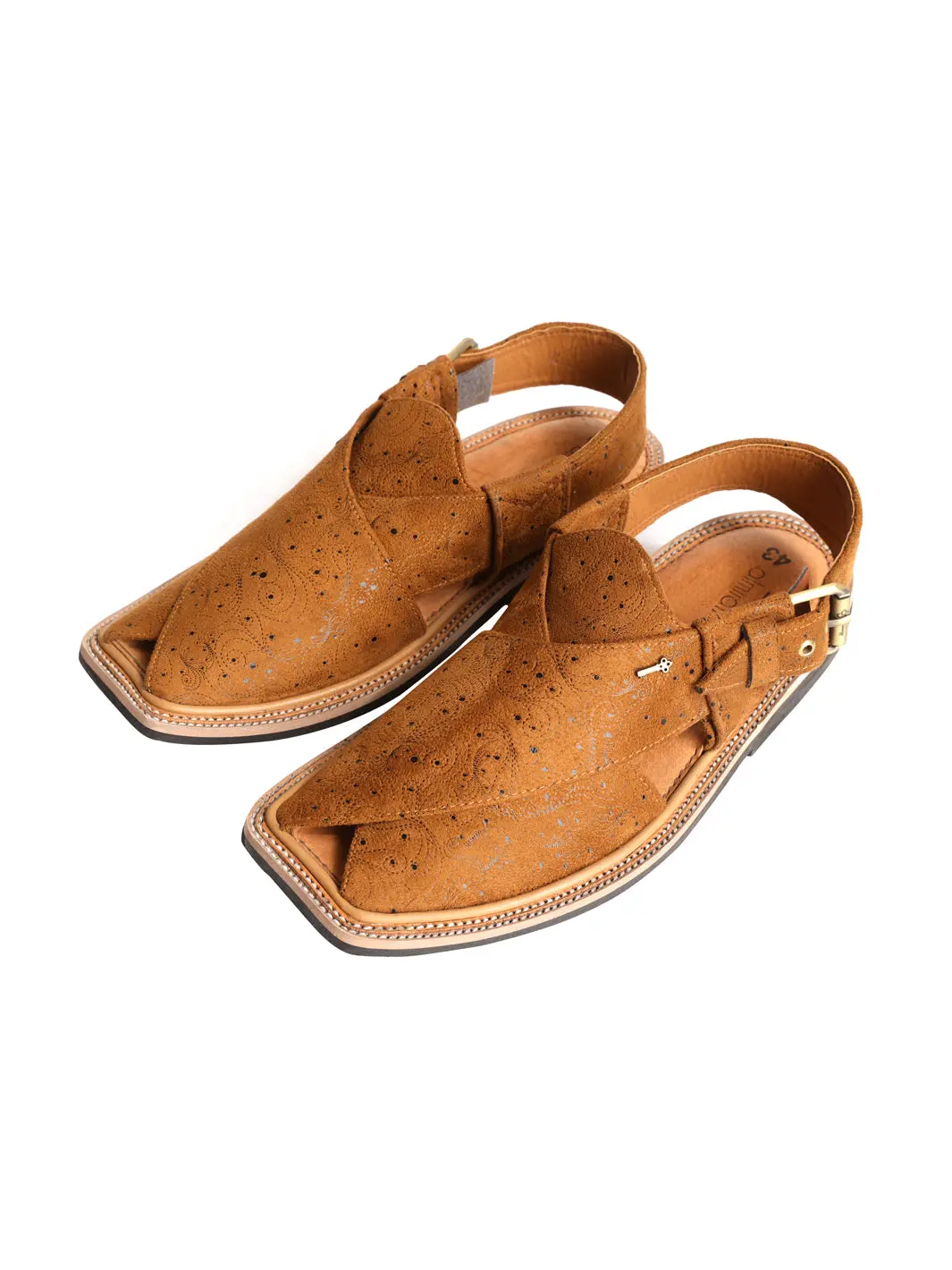 Brown Peshawari Chappal - Mfw-Fb-126 1