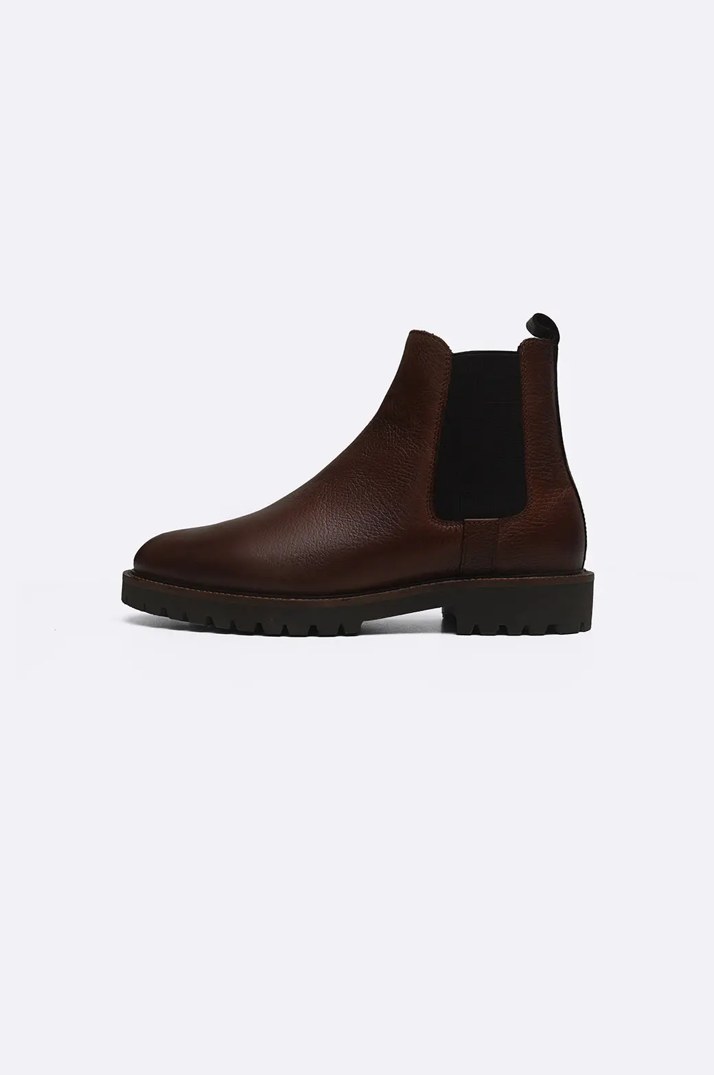 Textured Leather Chelseas 1