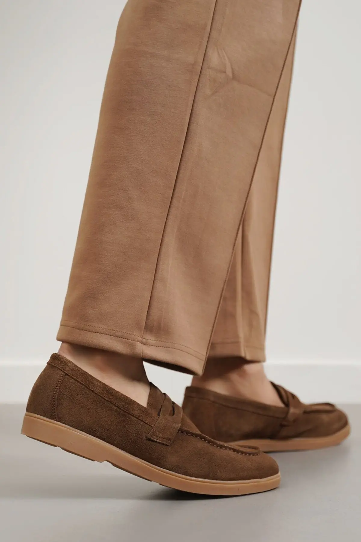 Suede Leather Loafers 4