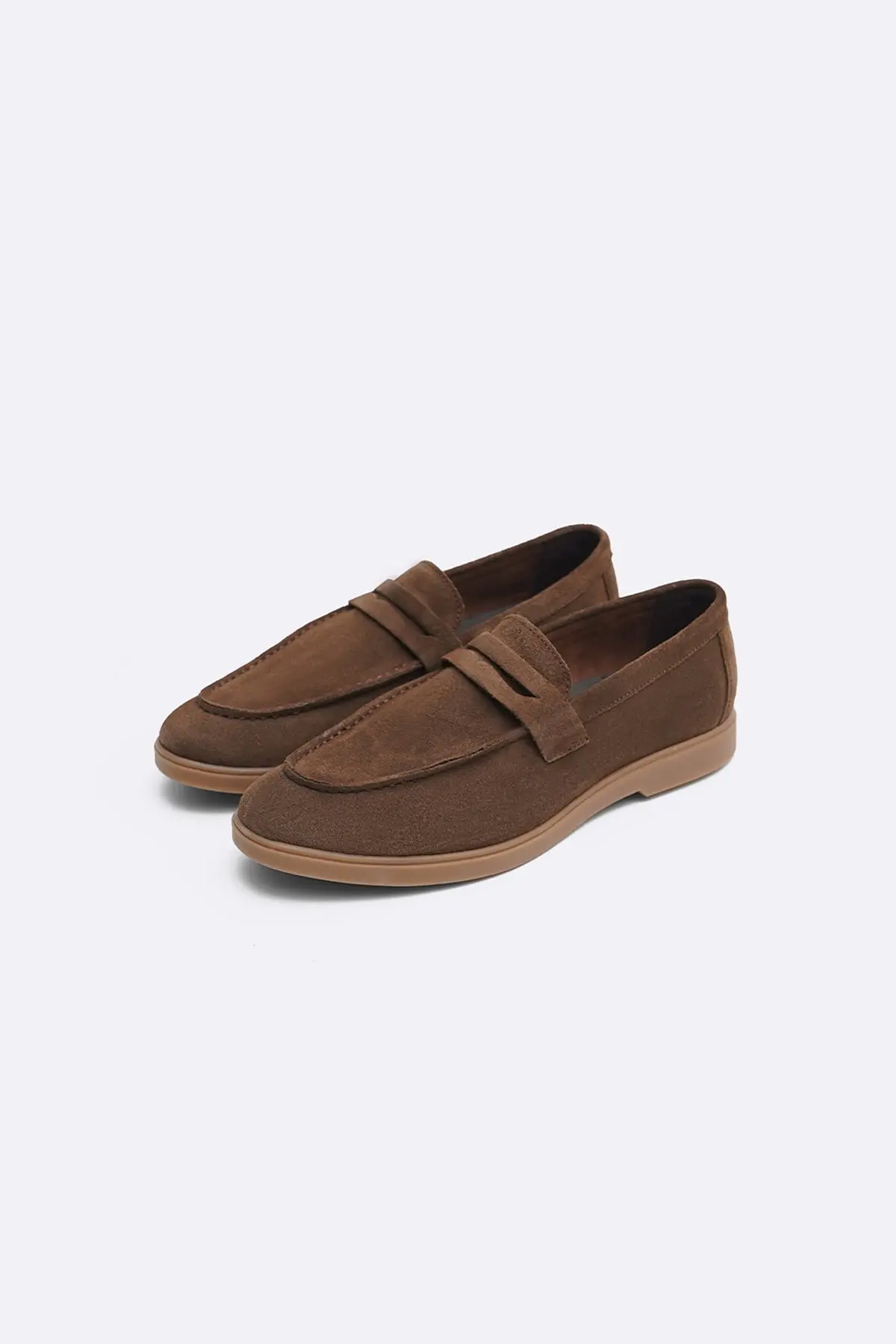 Suede Leather Loafers 5