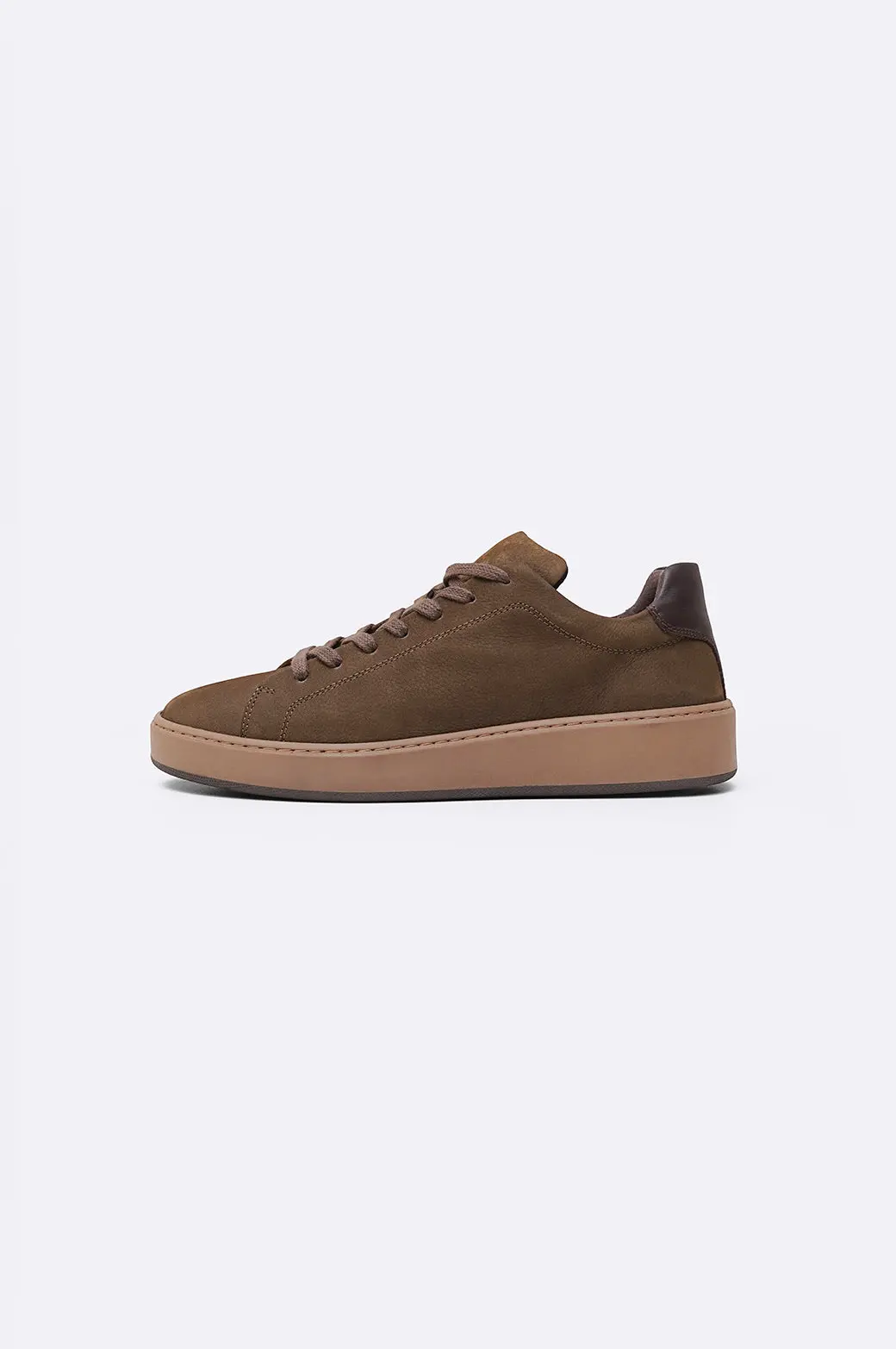 Leather Lace-Up Sneakers 1