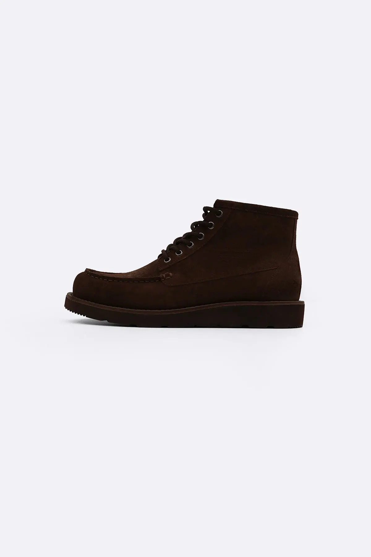 Suede High-Ankle Boot 1