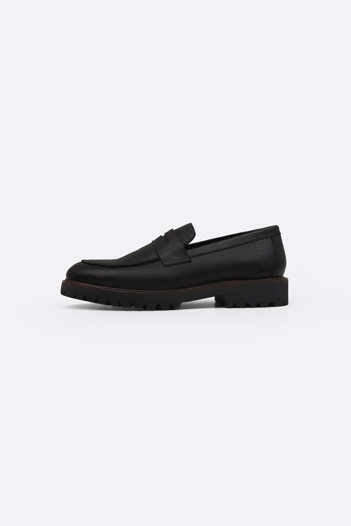 Chunky Leather Loafers 1