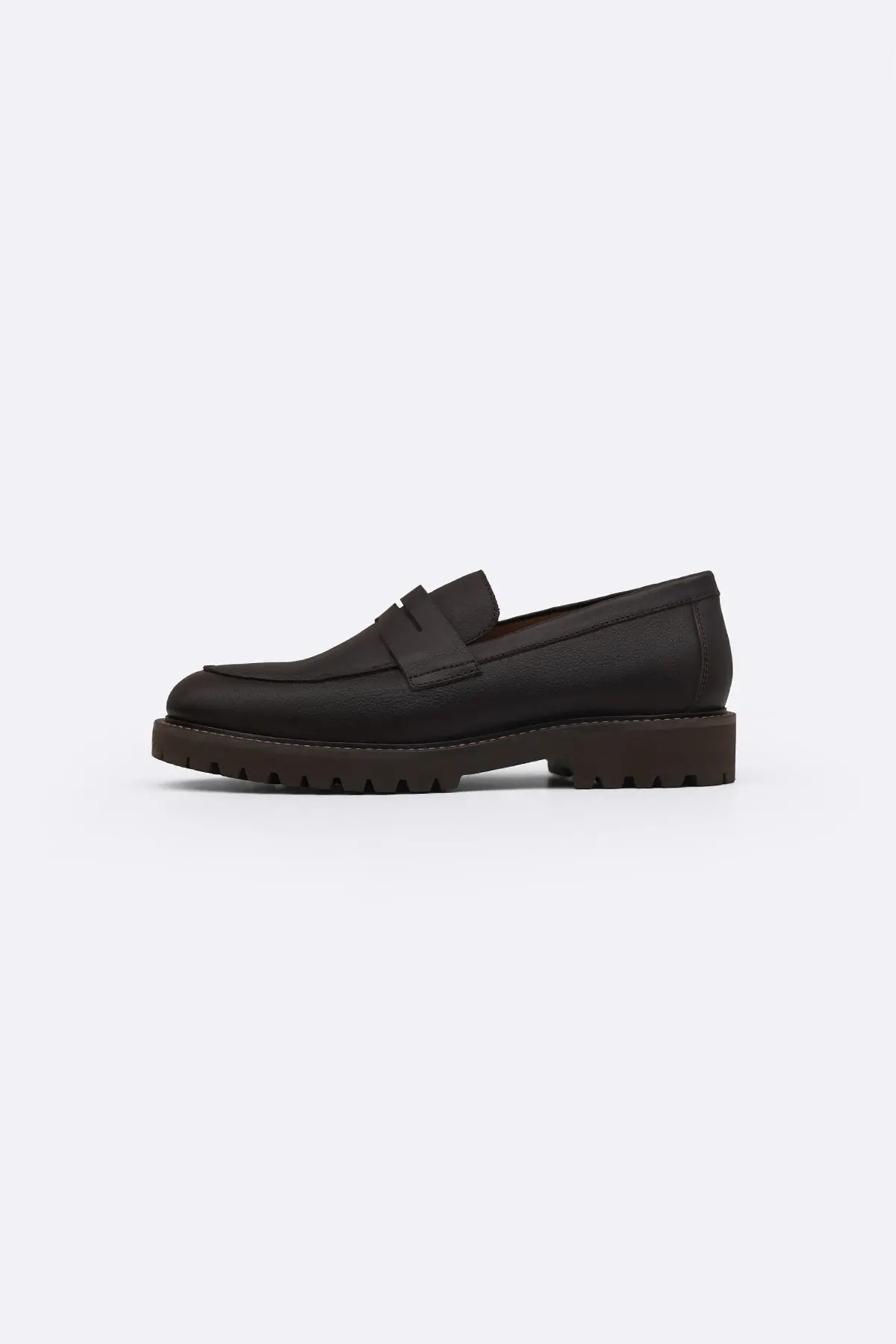 Chunky Leather Loafers 1