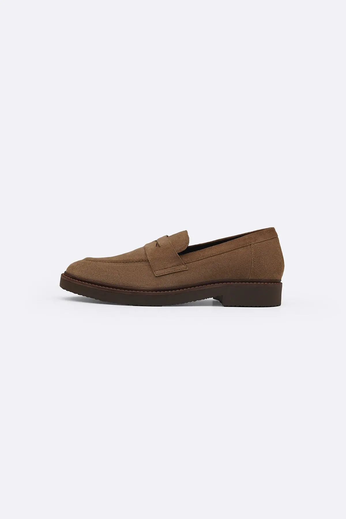 Suede Leather Loafers 1