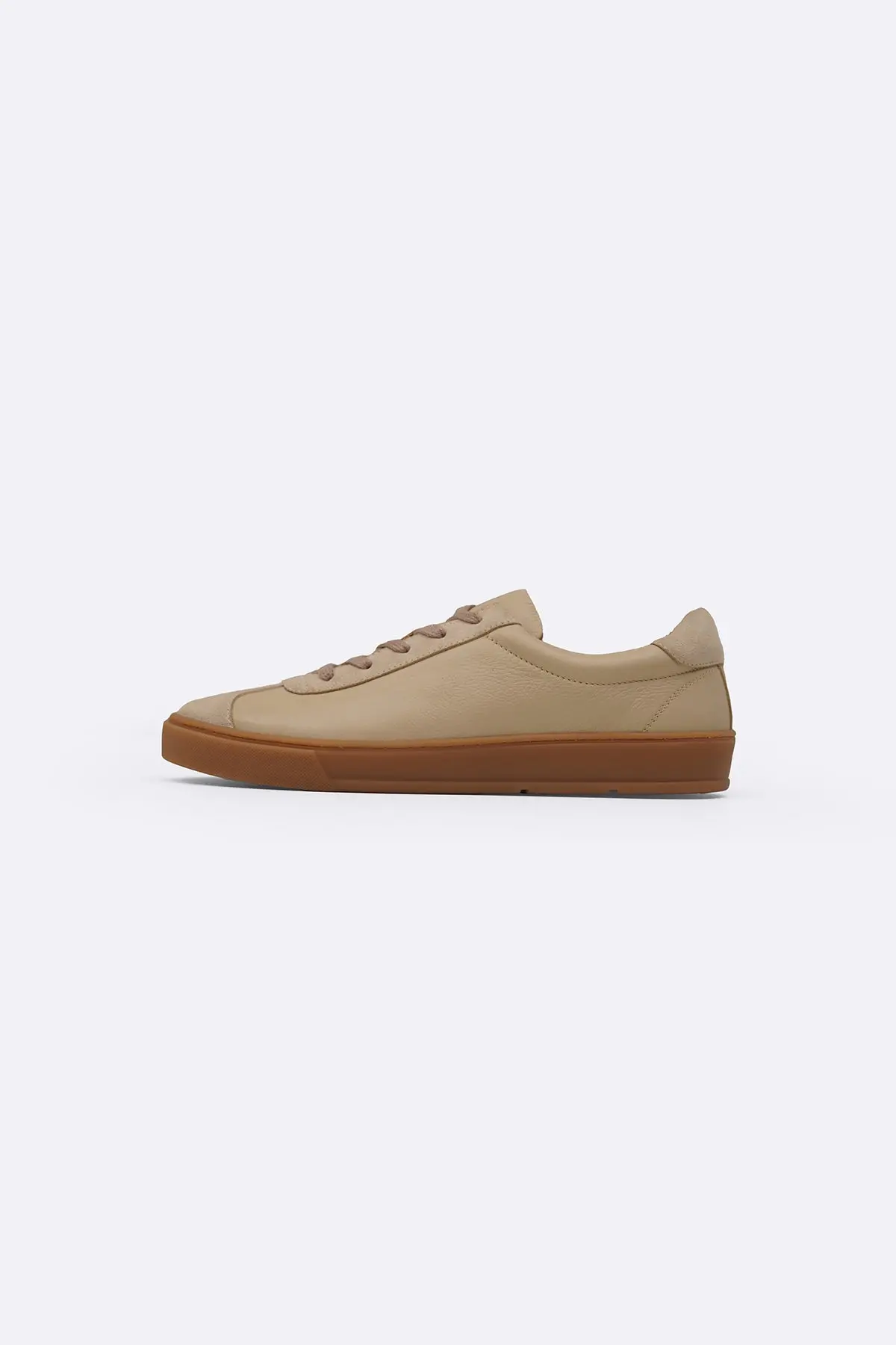 Low-Top Leather Sneakers 1