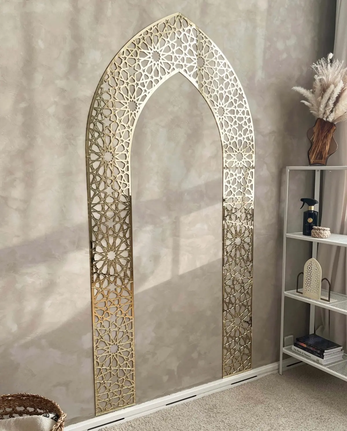Mehrab Wall Art For Prayer Area Room – Elegant Namaz Decor Piece 1