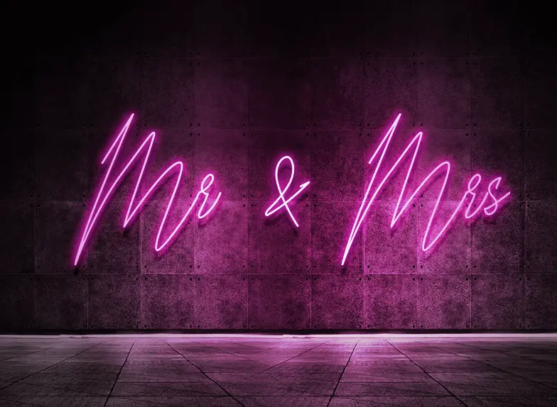 Mr. And Mrs. Neon Light 1
