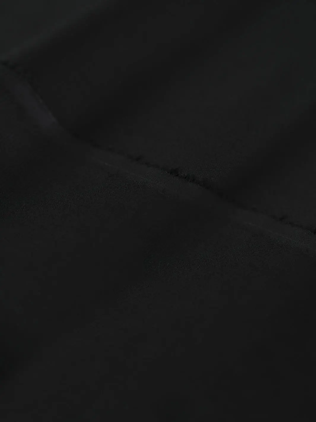 Black Blended Unstitched Fabric - Al-Un-Nzm-6239 1
