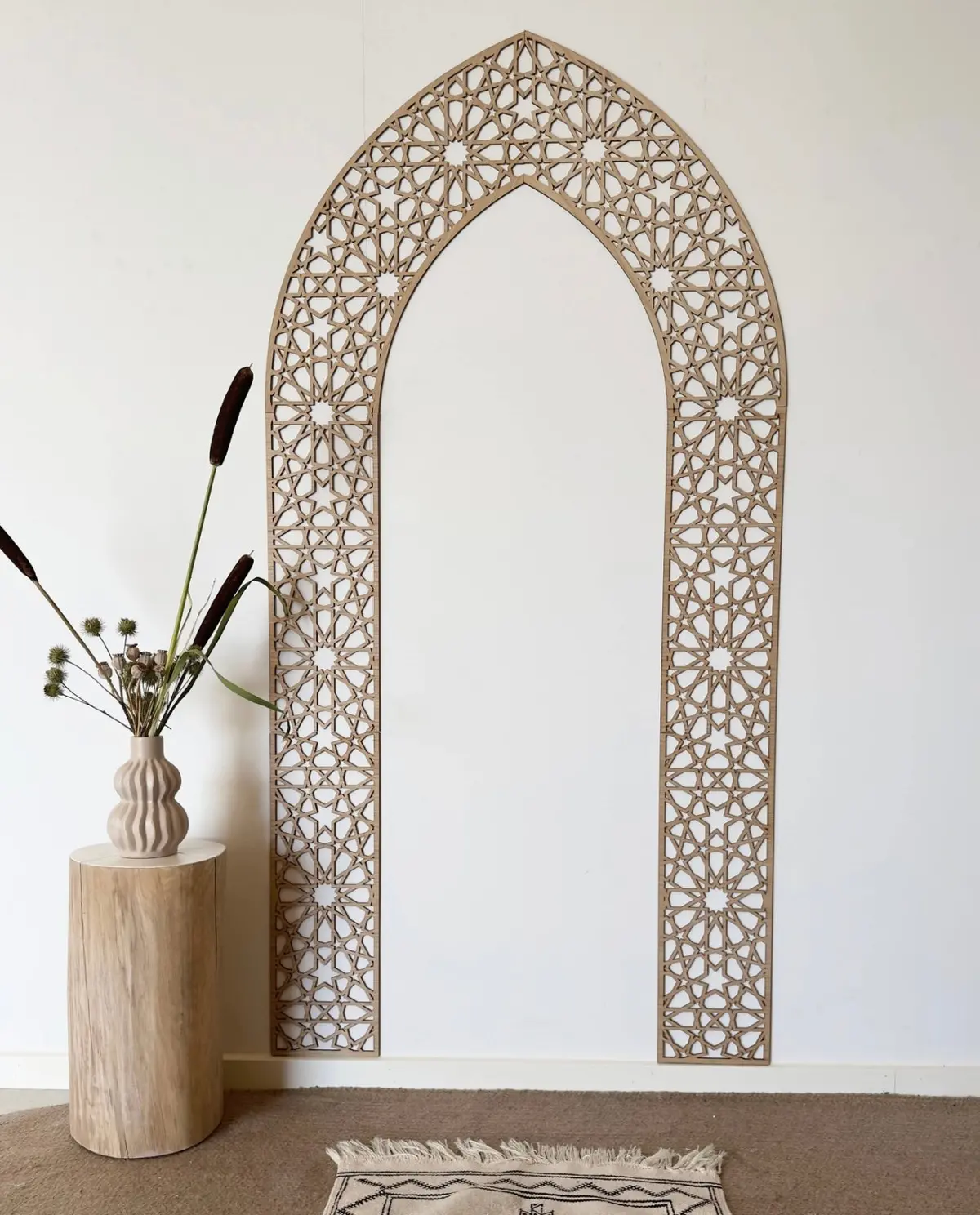 Mehrab Wall Art For Prayer Area Room – Elegant Namaz Decor Piece 3