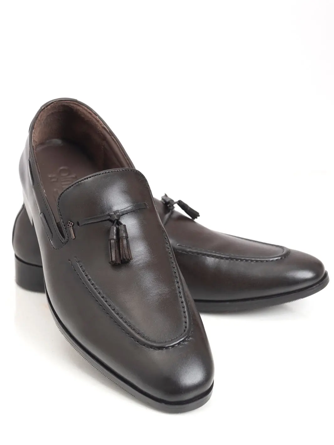 Brown Leather Shoes - Al-Msho-044 1