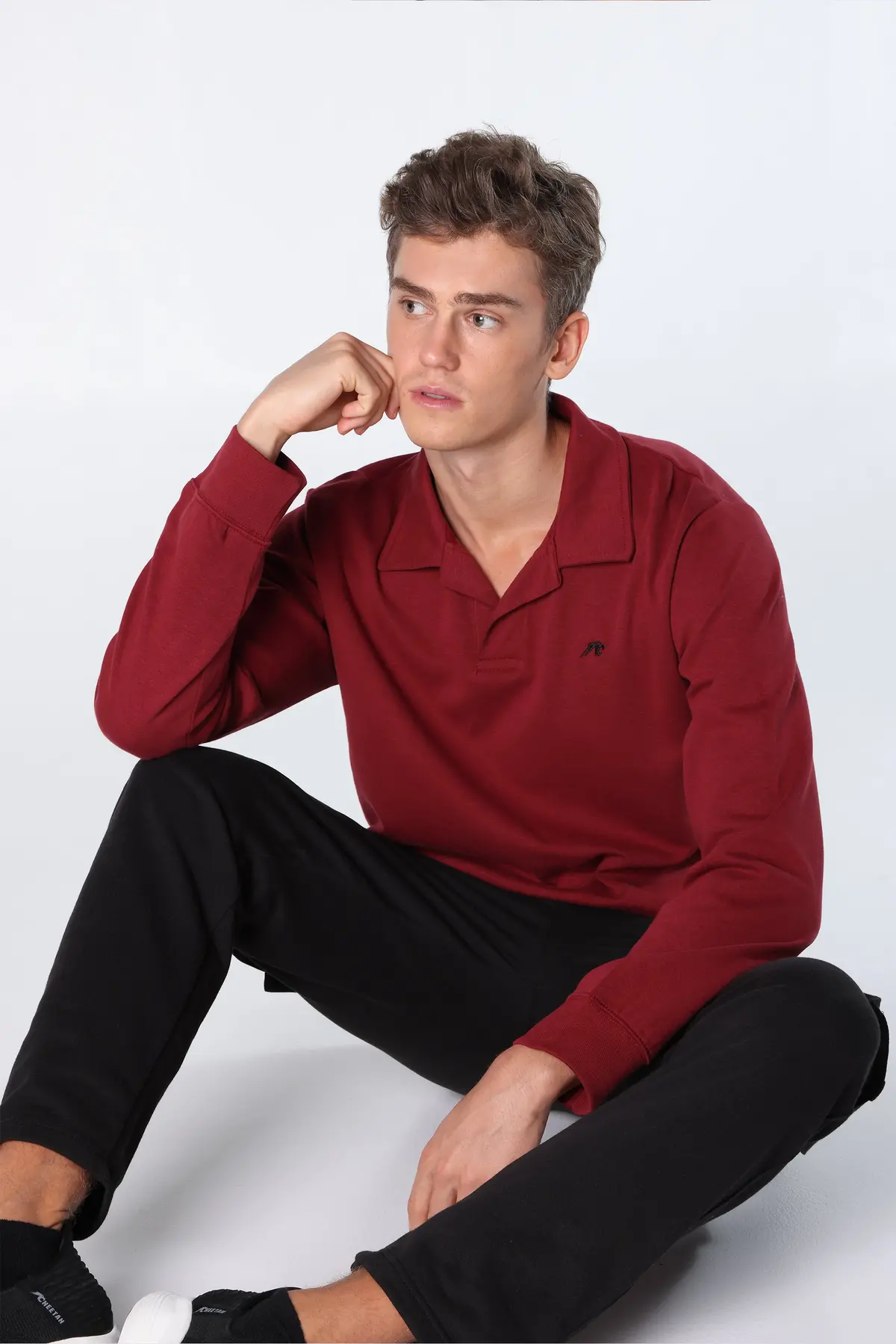 Athleisure Long Sleeve Polo 1