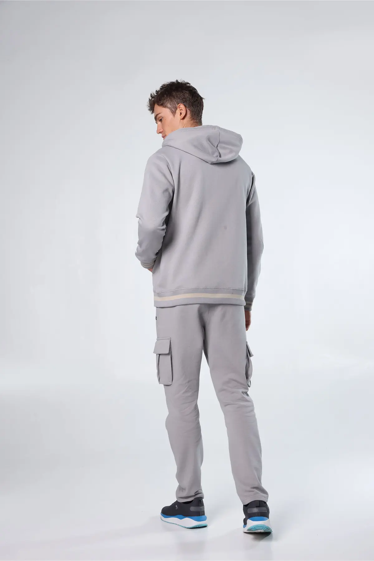 Athleisure Zip Hoodie With Y/D Trims 1