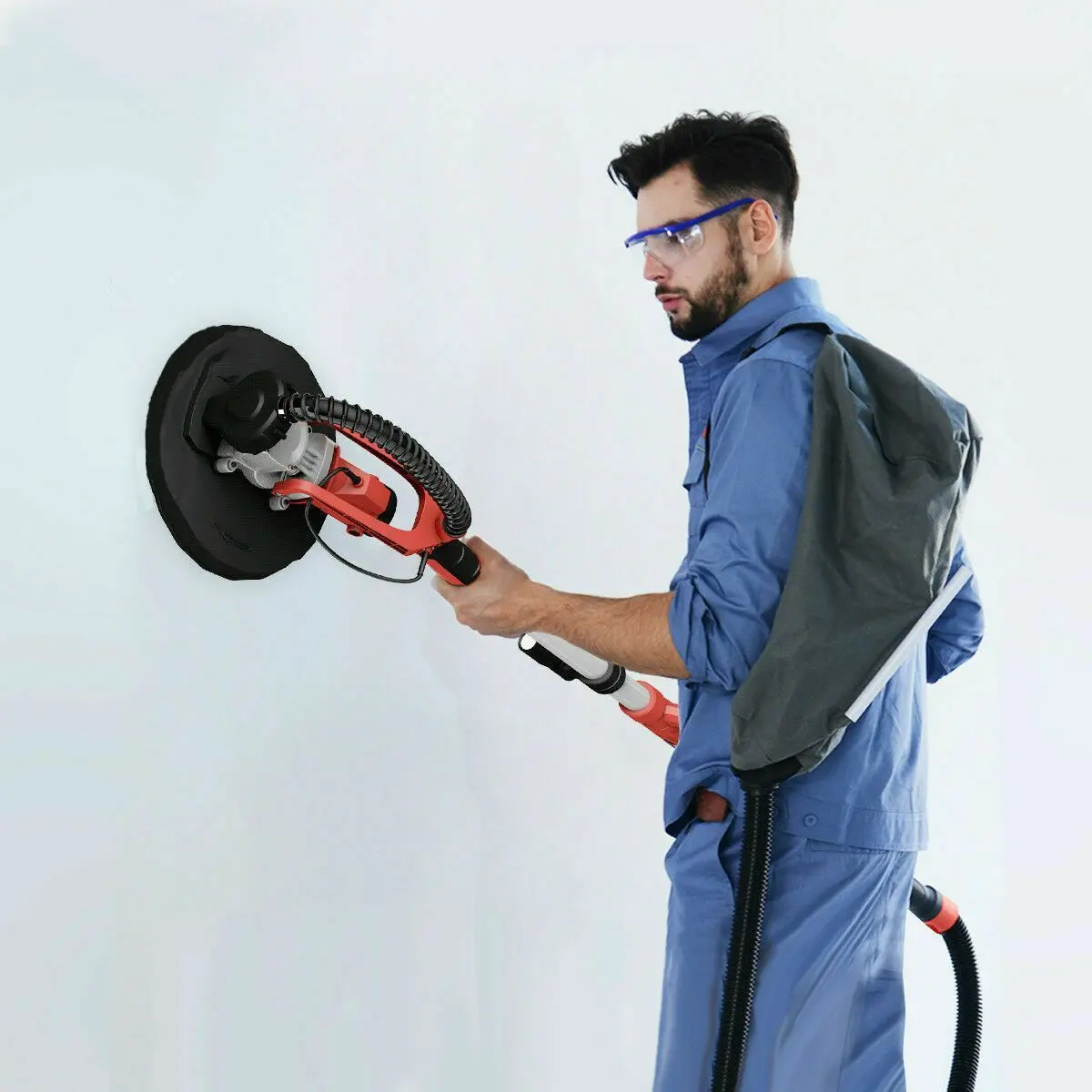 Heavy Duty Drywall Ceiling Vacuum Pole Sander Tool 1