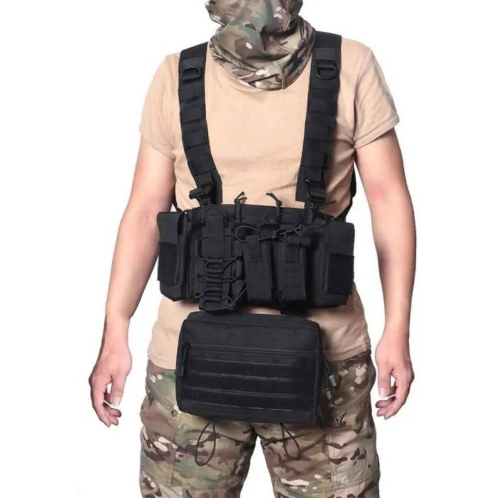 Heavy Duty Tactical Minimalist Molle Chest Rig 1