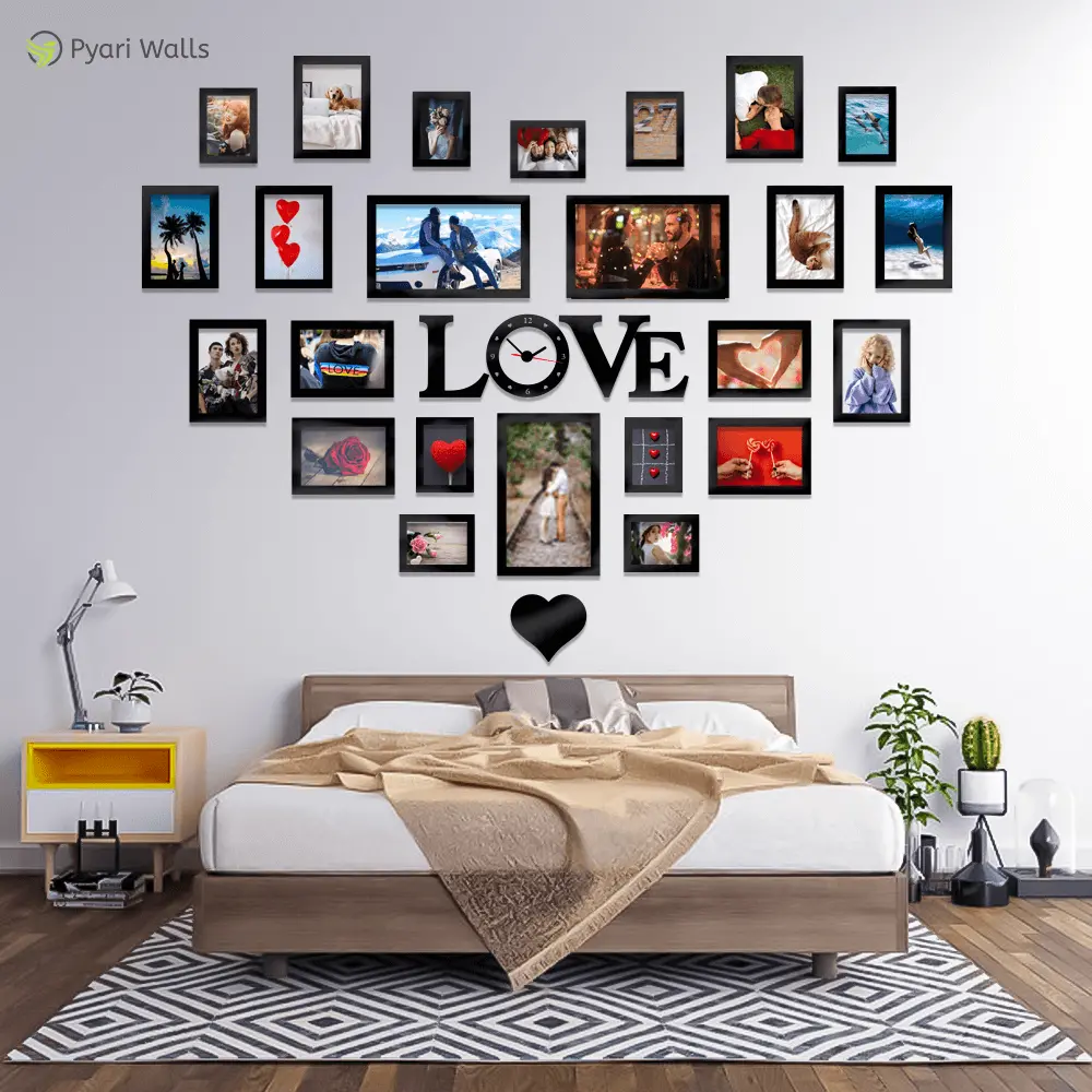 Love Photo Frames Clock - Diy 1