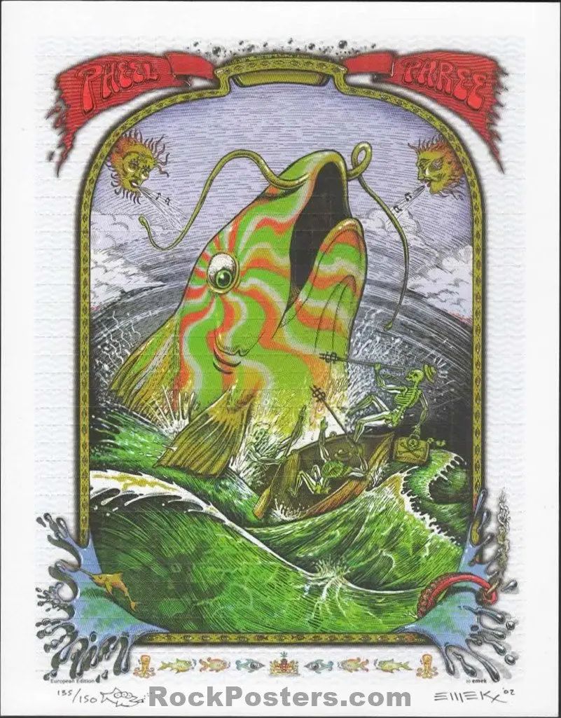 Auction - Phish - Pheel Phree '02 - Acid Blotter - Emek - Mint 1