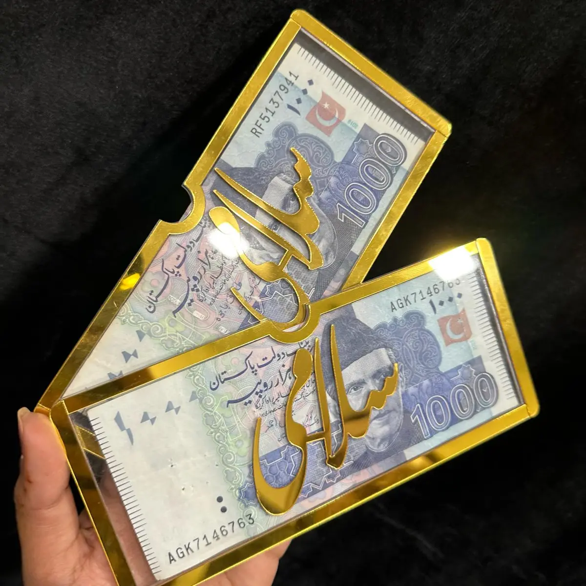 Acrylic Wedding Gift Envelope – Elegant Greeting & Money Holder For Special Occasions 2