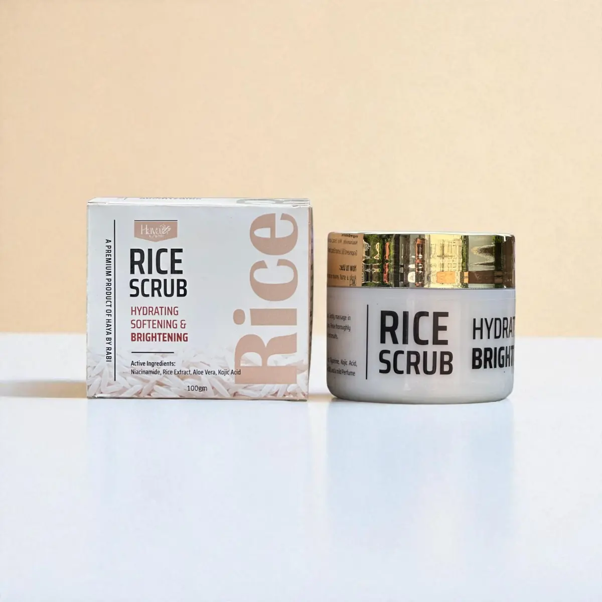 Rice Scrub | Hydrating, Softening & Brightening 1