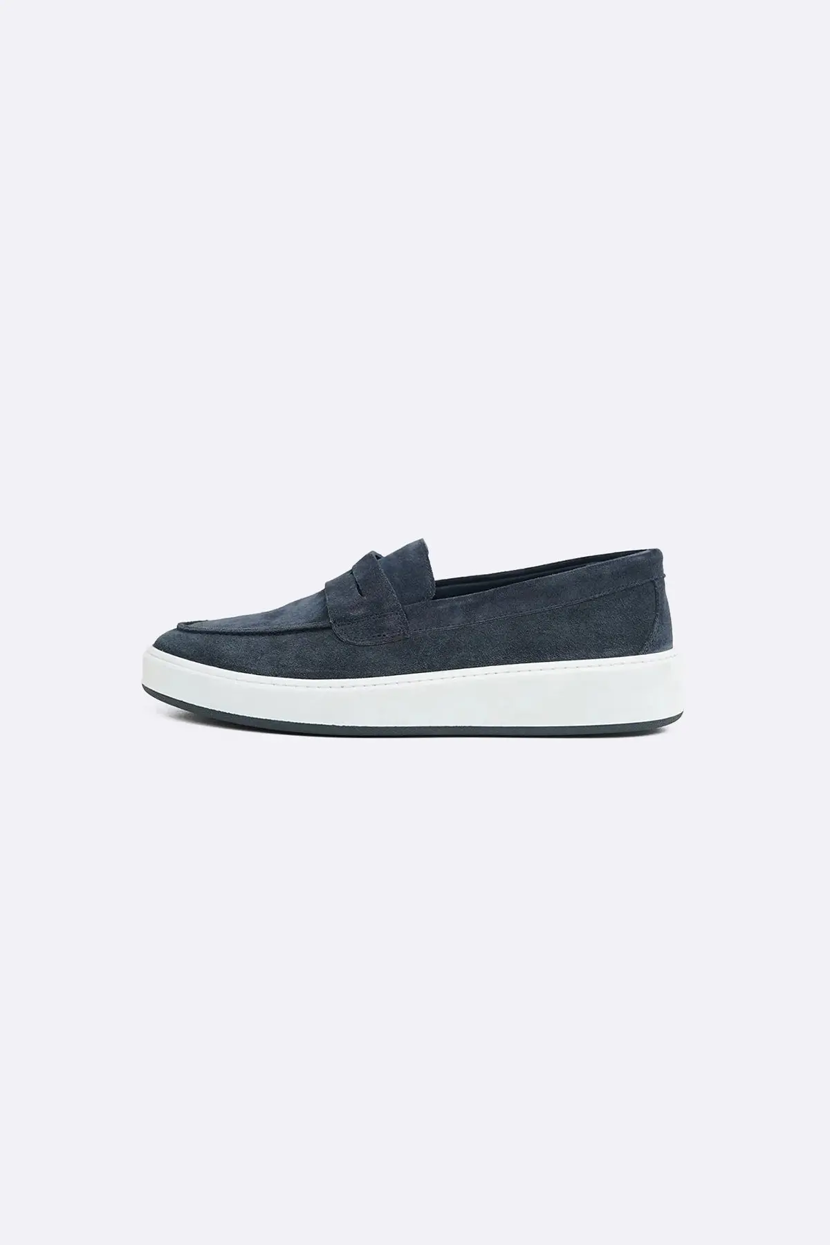 Suede Penny Loafers 1