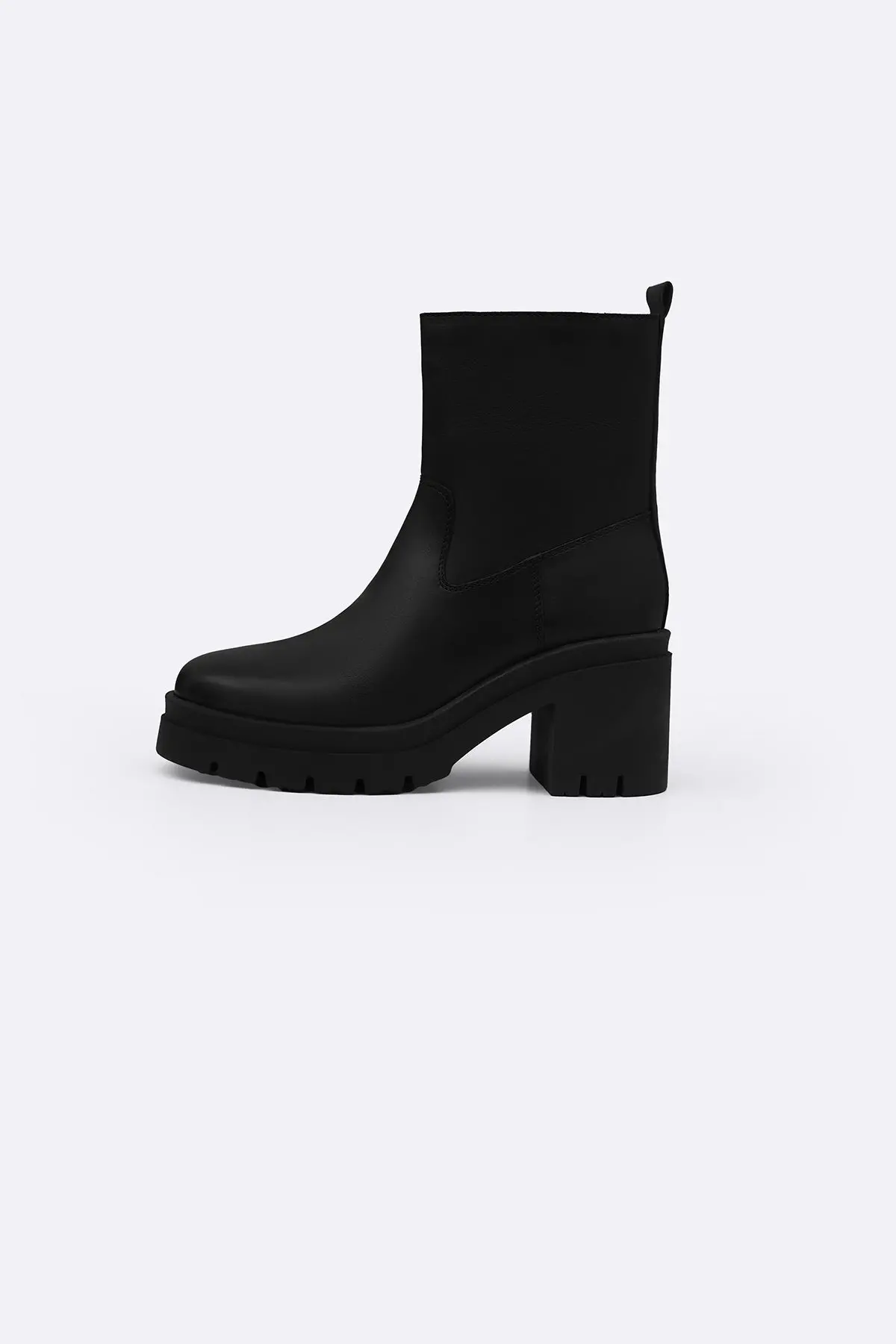 Leather Platform Boots 1