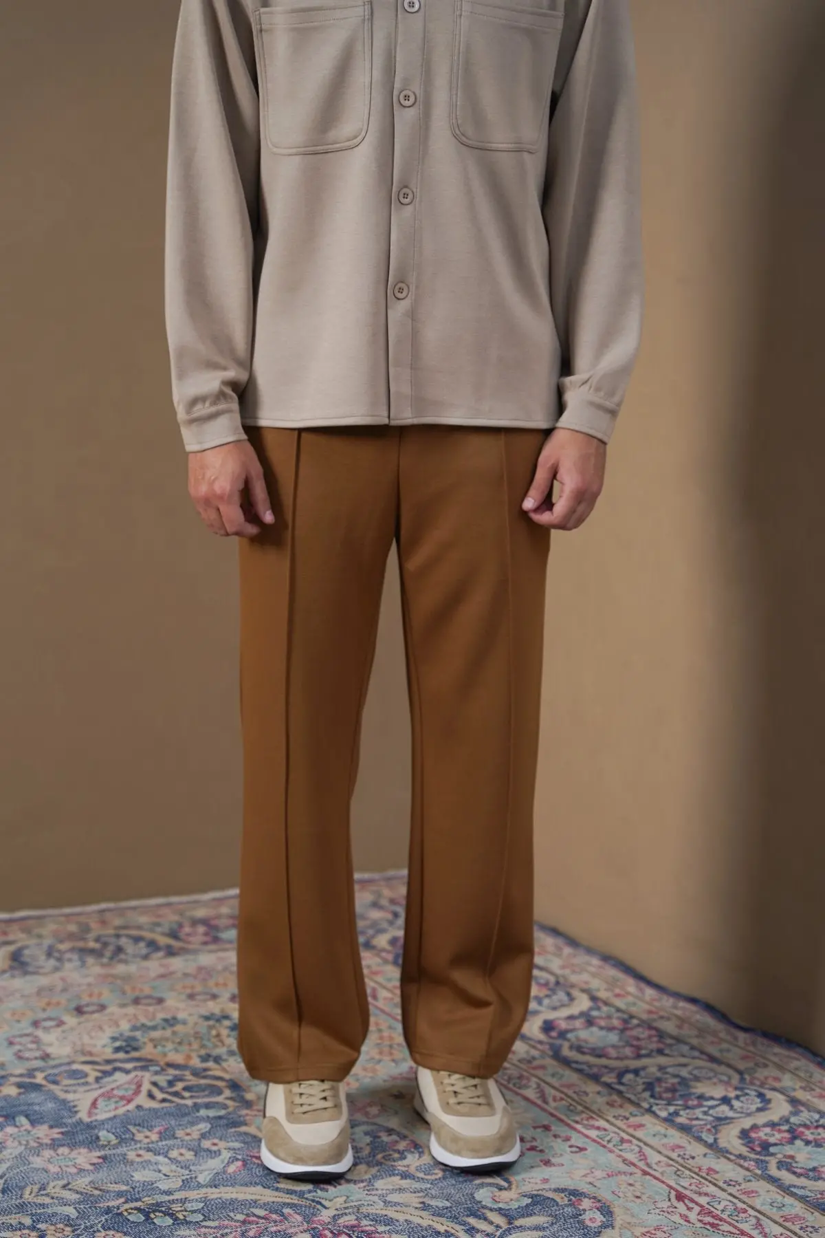 Straight Knitted Pants 1