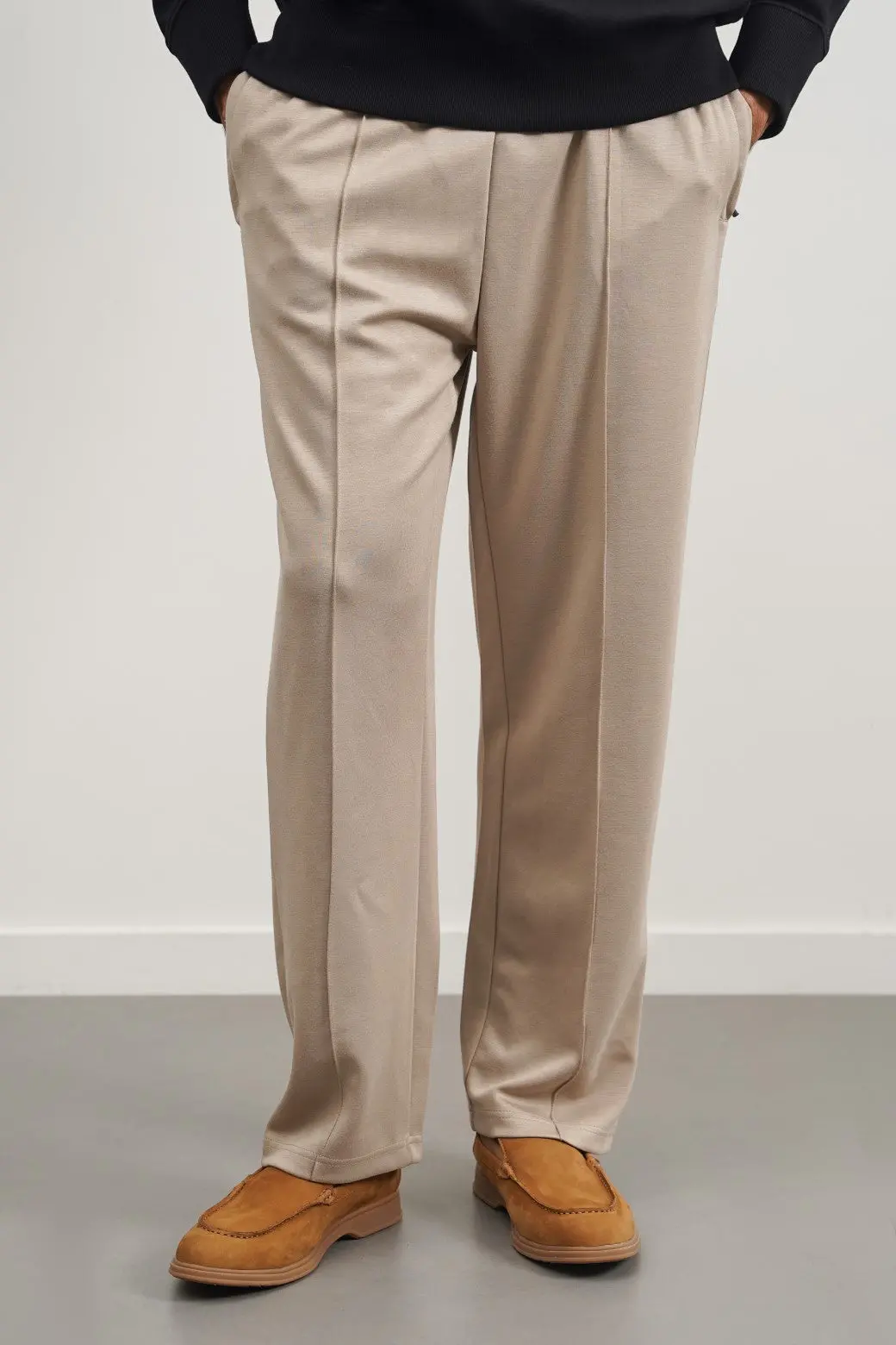 Straight Knitted Pants 1