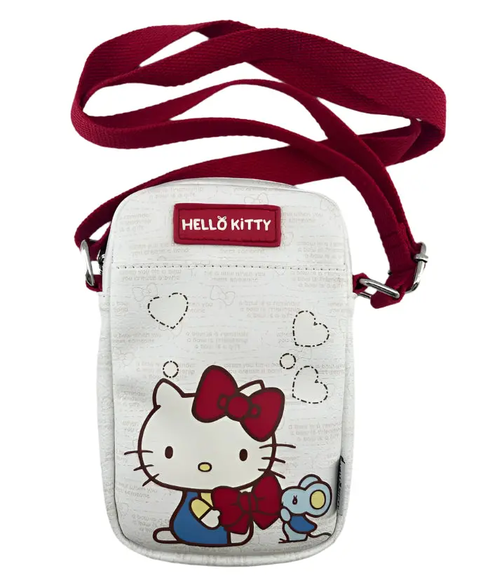 Hello Kitty Phone Crossbody Bag (Red And White) 1