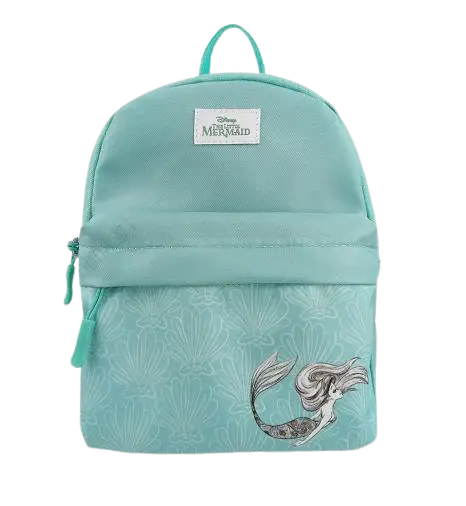 Disney The Little Mermaid Collection Small Crossbody Backpack(Light Green) 1
