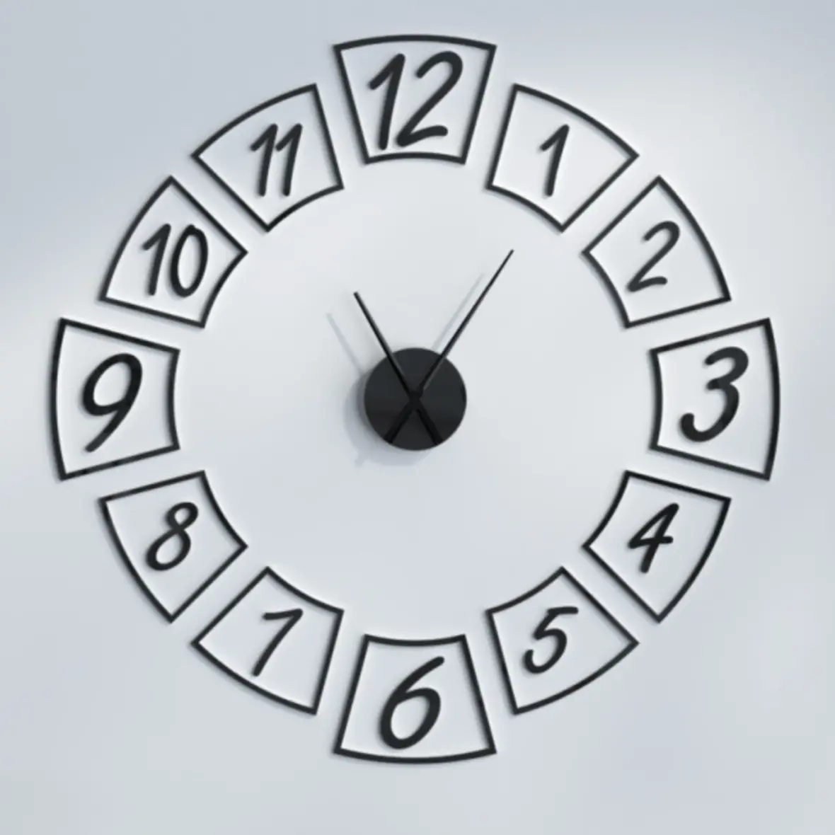 Premium Acrylic Wall Clock With 12 Inch Needles(Cp06) 1