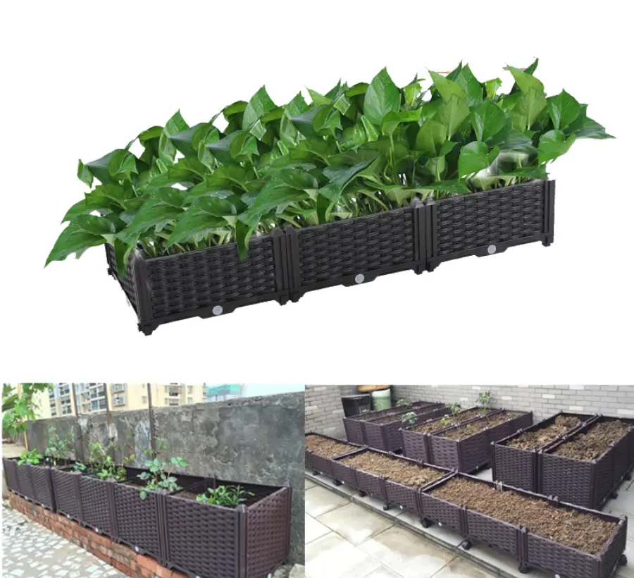 Raised Garden Planter Bed Elevated Box 1