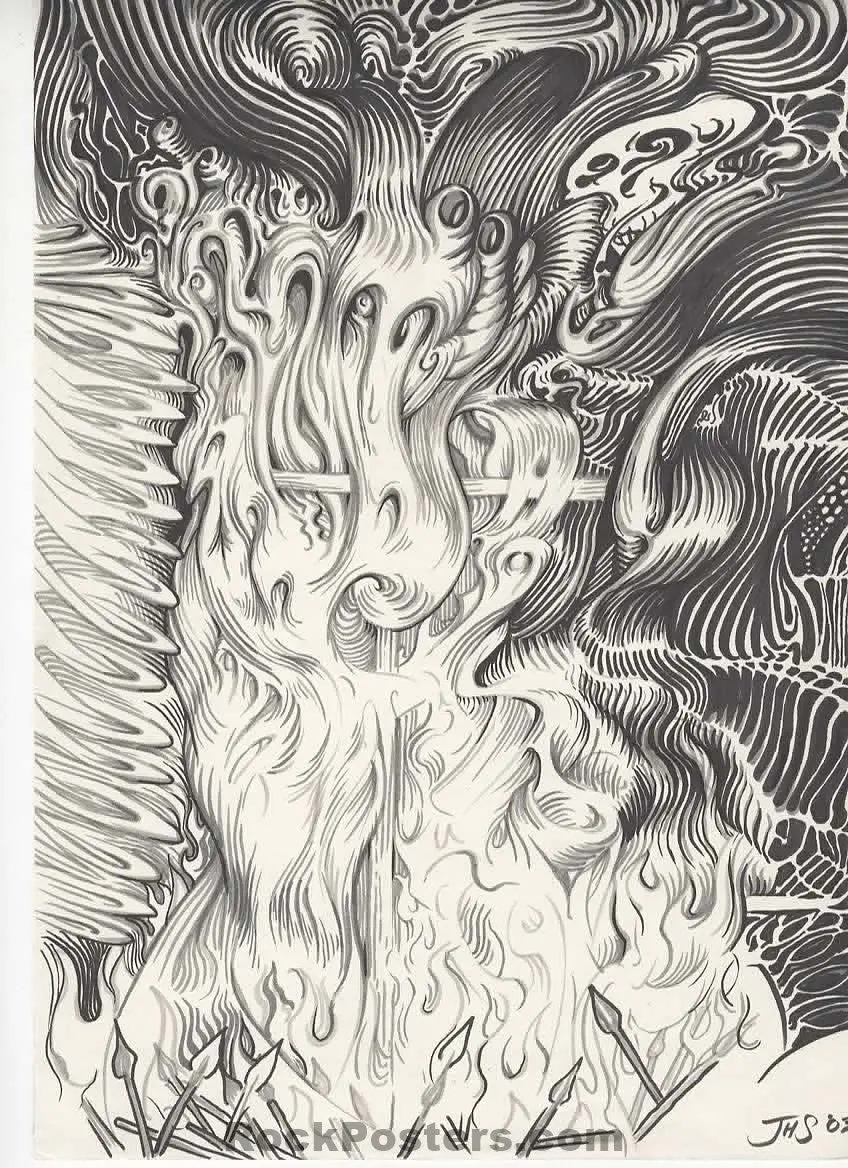 Auction - Psychedelic Artwork - John Seabury - 2003 - Near Mint 1