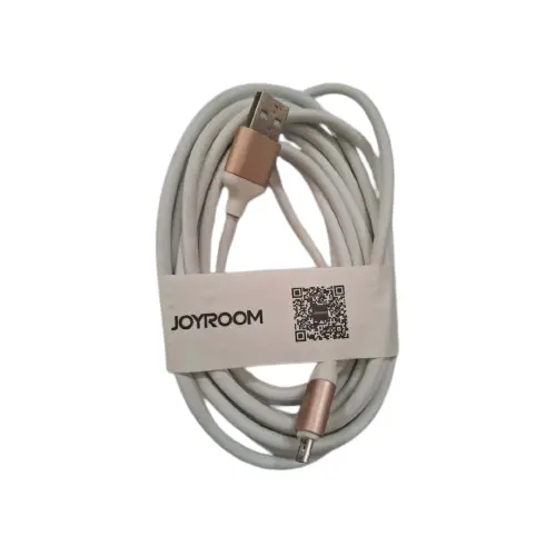 Joyroom Round Data Cable 3.0 Meter Jr-S318  - Android (White) 1