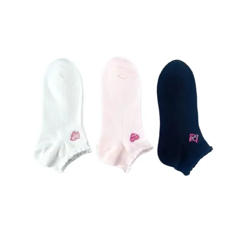 Heart Women's Ankle Socks (2 Pairs) 1