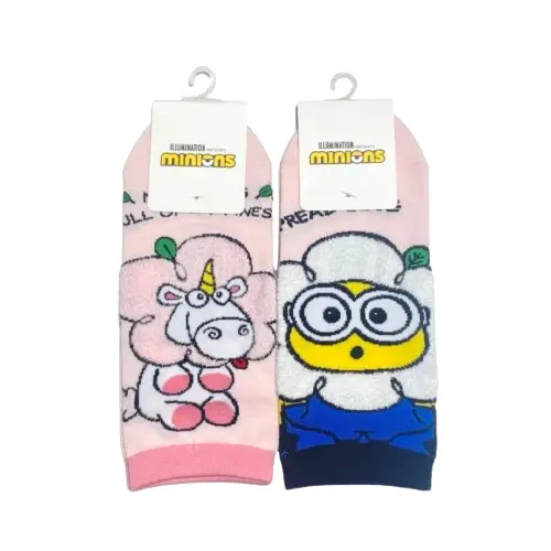 Daisy Minions Collection Ankle Socks(Pink) 1